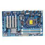 技嘉1156大主板，GA-P55-S3，4个DDR3 ,12个USB，6个SATA强悍
