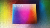 现货包邮 成人进口拼图 1000片 千色彩虹渐变 CMYK 纯色彩