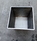 定制不锈钢大小头矩形桶 不锈钢圆筒方桶定做 不锈钢圆筒方桶定做