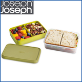 英国Joseph 微波炉便当盒 儿童学生长方形带盖水果沙拉带饭保鲜盒