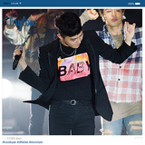 SLP新款 BABY T恤 BIGBANG GD权志龙同款韩版男女情侣短袖Tee