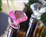 特质人造水晶红酒瓶塞钻石玻璃红酒瓶塞可重复利用密封强易开取