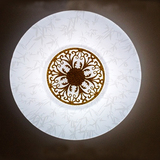 LED吸顶灯卧室灯餐厅灯简约现代节能大气客厅书房灯圆形遥控灯具