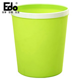 【天猫超市】EDO无盖纸篓家用卫生桶垃圾桶清洁桶5020随机色