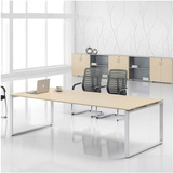 办公家具小型会议桌培训桌长条桌简约现代板式大会客桌椅开会桌