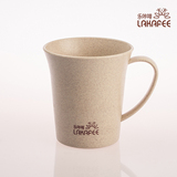 正品乐咔啡环保麦纤维韩国创意日用生活礼品咖啡非塑料马克水杯子