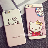 hello kitty猫iphone6S苹果手机壳边框爱疯6plus硅胶kt全包保护壳