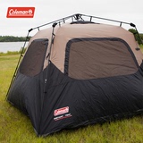 Coleman科勒曼户外6人家庭速搭帐篷车载折叠防风防雨野营露营60秒