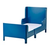 宜家代购IKEA布松纳可加长型儿童床伸缩公主床实木床学生床正品床
