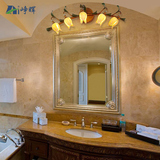 欧式镜前灯复古铁艺走廊过道浴室灯具创意床头灯美式乡村艺术壁灯