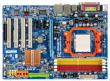 技嘉M52AMD四核独显主板940针DDR2二手主板非昂达A770S魔固版