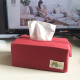 抽纸盒布艺汽车抽纸盒创意可爱客厅卫生间纸巾盒餐厅高档餐巾纸盒