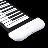 延音手卷钢琴88键加厚专业版折叠便携式电子软钢琴MIDI键盘带和旋