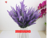 紫色高档仿真 花植物花卉 薰衣草桌面地面吊篮绢花装饰