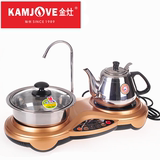 KAMJOVE/金灶 D330 茶具双炉智能电磁炉 茶炉自吸加水1200W0.8L