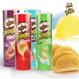 美国进口Pringles品客薯片169g*1罐 多口味组合进口薯片春游零食