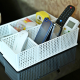 日本进口创意抽屉收纳盒塑料分格收纳篮桌面收纳筐厨房整理筐