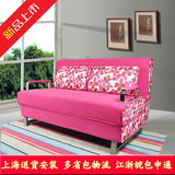 多功能布艺沙发床1.8米实木可折叠沙发床1.5米1.2米双人小户型