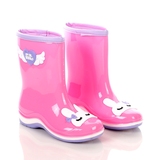 筒水鞋JW901儿童雨鞋雨靴男女童中大童时尚雨鞋防滑时尚中