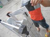 帮尔高多功能折叠铝合金工程梯黑防滑脚套脚垫通用梯子配件梯子脚