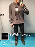 SWAN欧洲代购 DG/Dolce&Gabbana/D&G 15秋冬 爆款 黑手党 卫衣