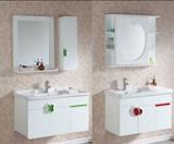 新款浴室柜实橡木柜欧式吊柜挂柜厕所柜镜柜洗手陶瓷台盆组合