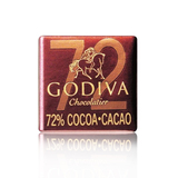 美国进口 比利时GODIVA高迪瓦72%黑薄片巧克力 单片试吃 现货