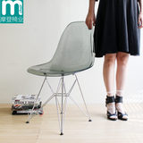 伊姆斯椅子透明椅子创意餐椅咖啡馆椅户外休闲椅艺术椅设计师椅子