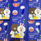 现货正品 韩国可莱丝NMF卡通动物面膜 蓝色超强补水10片