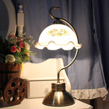 罗莎蒙德 欧式床头灯卧室灯温馨婚庆婚房创意可调光护眼台灯具