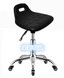 实验室椅防静电PU椅带背洒吧椅升降转椅理发师工作椅办公椅圆凳子