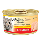 Feline Gourmet腓力经典活力猫罐头 鲔鱼+鸡肉 (关节保健配方)