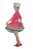 2014新款民族舞蹈演出服装傈僳族服饰表演服舞蹈服苗族舞台装女