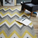 新中式地毯客厅卧室简约水墨几何现代抽象沙发美式古典北欧茶几垫