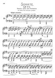 11265贝多芬 月光奏鸣曲 第一二三全乐章 钢琴谱 带指法 op27之2