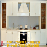 广州工厂直销橱柜订做纯实木整体厨柜定做 欧式复古厨房定制
