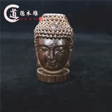 越南天然沉香木雕工艺精品 佛祖头像 木质工艺品雕刻摆件批发