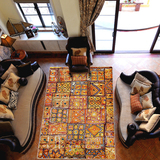 个性欧美古典时尚创意民族风波斯风客厅茶几卧室沙发长方形大地毯