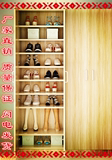 包邮特价简约现代大容量两门三门四门木质鞋柜储物门厅收纳柜简易
