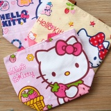 满包邮kitty可爱卡通日本帆布便当包饭盒袋手提便当袋饭盒包拉链