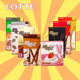 韩国进口小食品好吃的乐天巧克力棒饼干 女生爱吃的零食店铺8盒