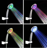 自发电随温变色负离子淋浴喷头魔尚创意正品七彩发光LED增压花洒