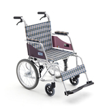 三贵Miki手动轮椅车 MOCC-43L舒适 老年人残疾人代步车免充气DF