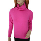 鄂尔多斯市产 特价女式专柜正品高领套头毛衣 女士羊绒衫DC6053