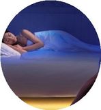 智能创意小夜灯LED床底灯人体感应节能灯起夜灯卧室儿童房灯带
