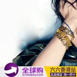 香港代购周大福权志龙GDragon系列10K黄金手链男女士韩版个性手
