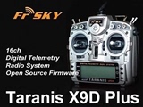 FRSKY睿思凯 Taranis X9D PLUS 16通道四轴双向遥控器 保修一年