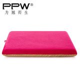 PPW居家舒适坐垫办公室竹炭记忆棉防滑垫休闲方形加厚高弹座椅垫