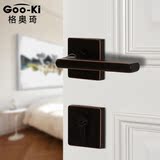 Goo-Ki/美式门锁室内卧室实木门简约门锁房门锁分体锁室内门锁