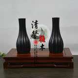 红木明式红酸枝长方形奇石花瓶如意茶壶盆景摆件佛像底座长方台